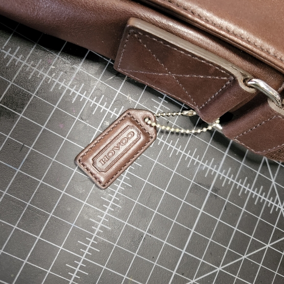 Coach MTO Courier Leather Messenger bag - Picture 7 of 9